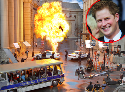 Prince Harry, Universal Studios Prince Harry, Universal Studios